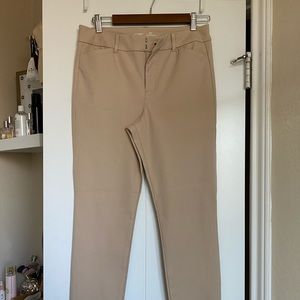 Tan Pixie High Rise Pants